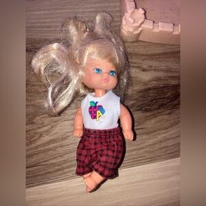 Barbie Baby Kelly Family Vintage Mattel 1990s Blonde w/ Outfit